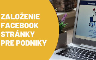 Založenie Facebook stránky pre podniky a osobné značky